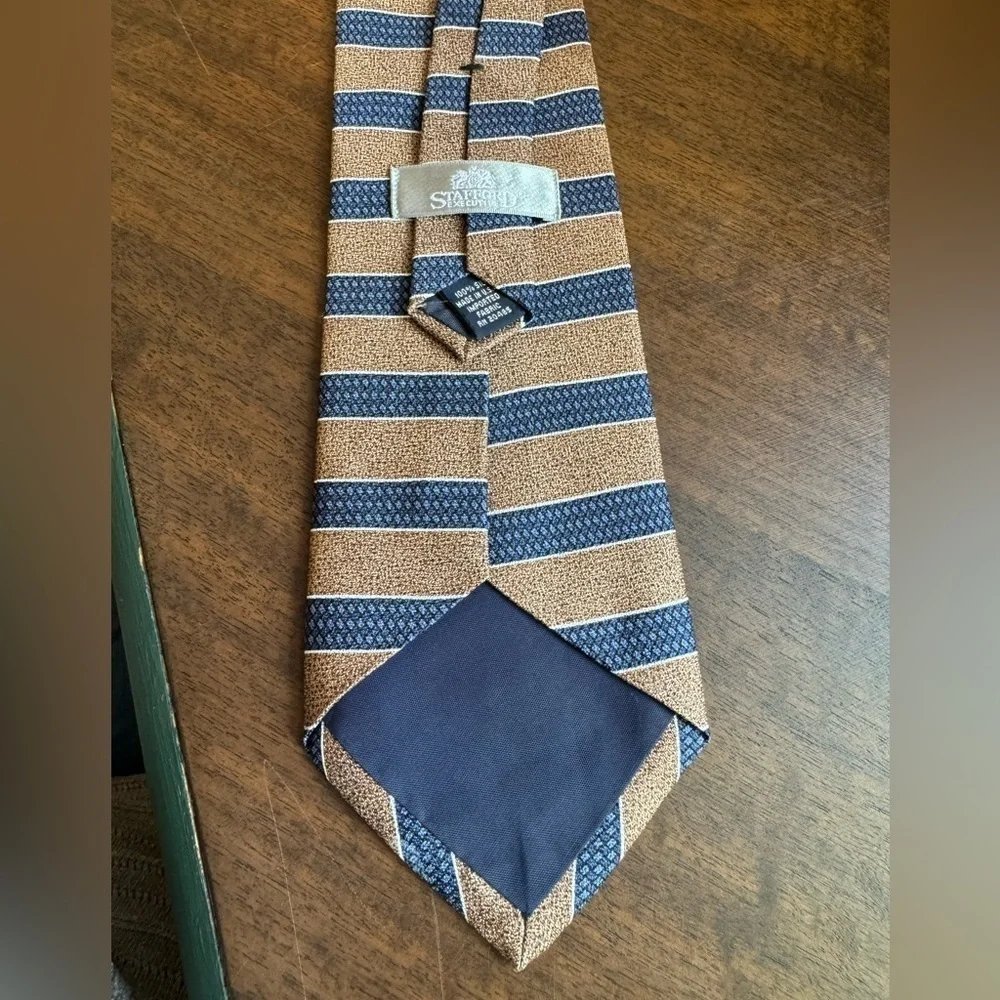 Stafford Silk Striped neck Tie